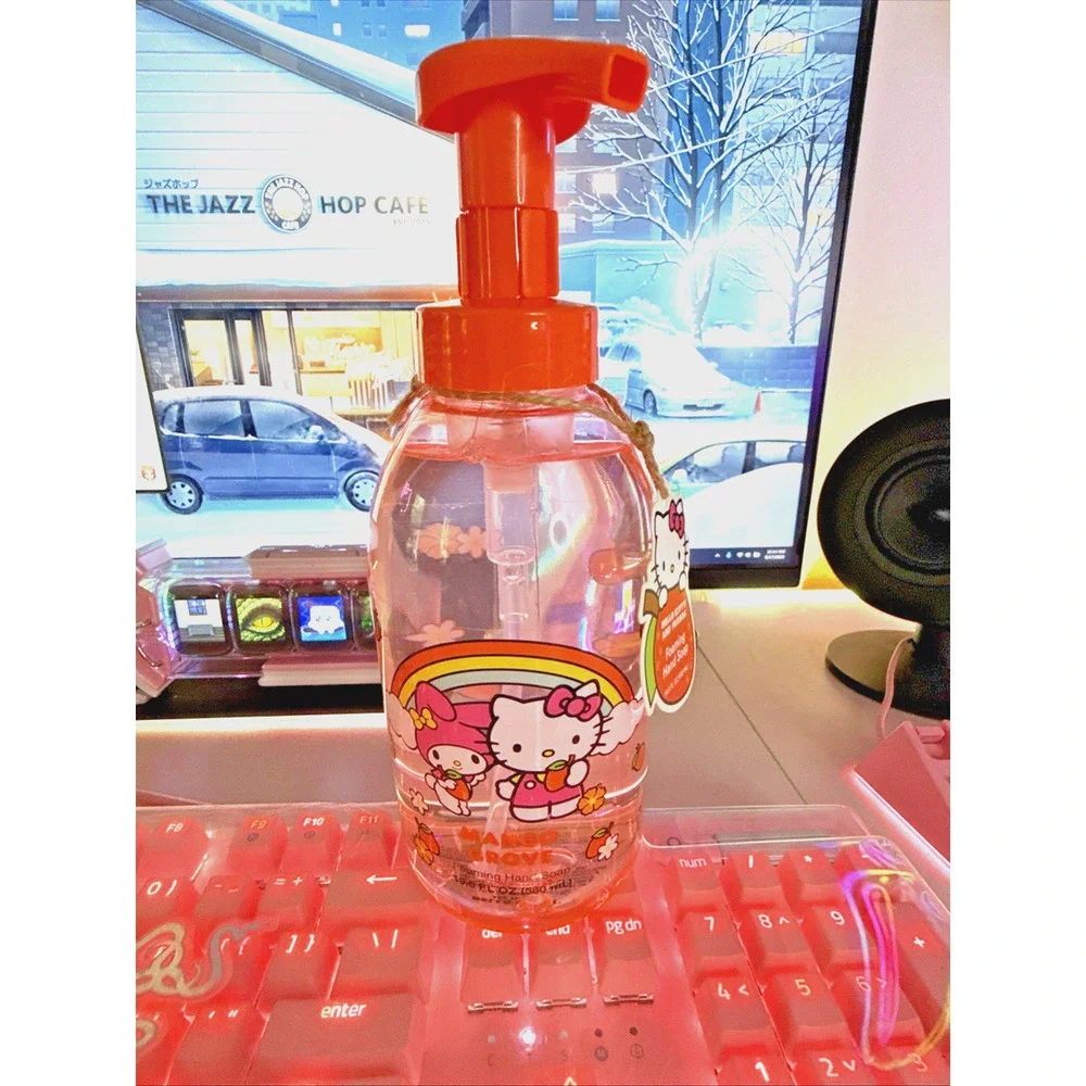 Hello Kitty Hand Soap Mango Grove Foaming Scented 2025 Sanrio Bathroom Kitchen